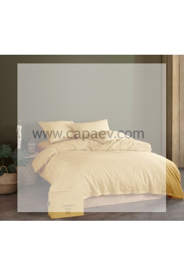 Taş Yıkama Nevresim Takımı Tek Renk ( çift kişilik )-hardl